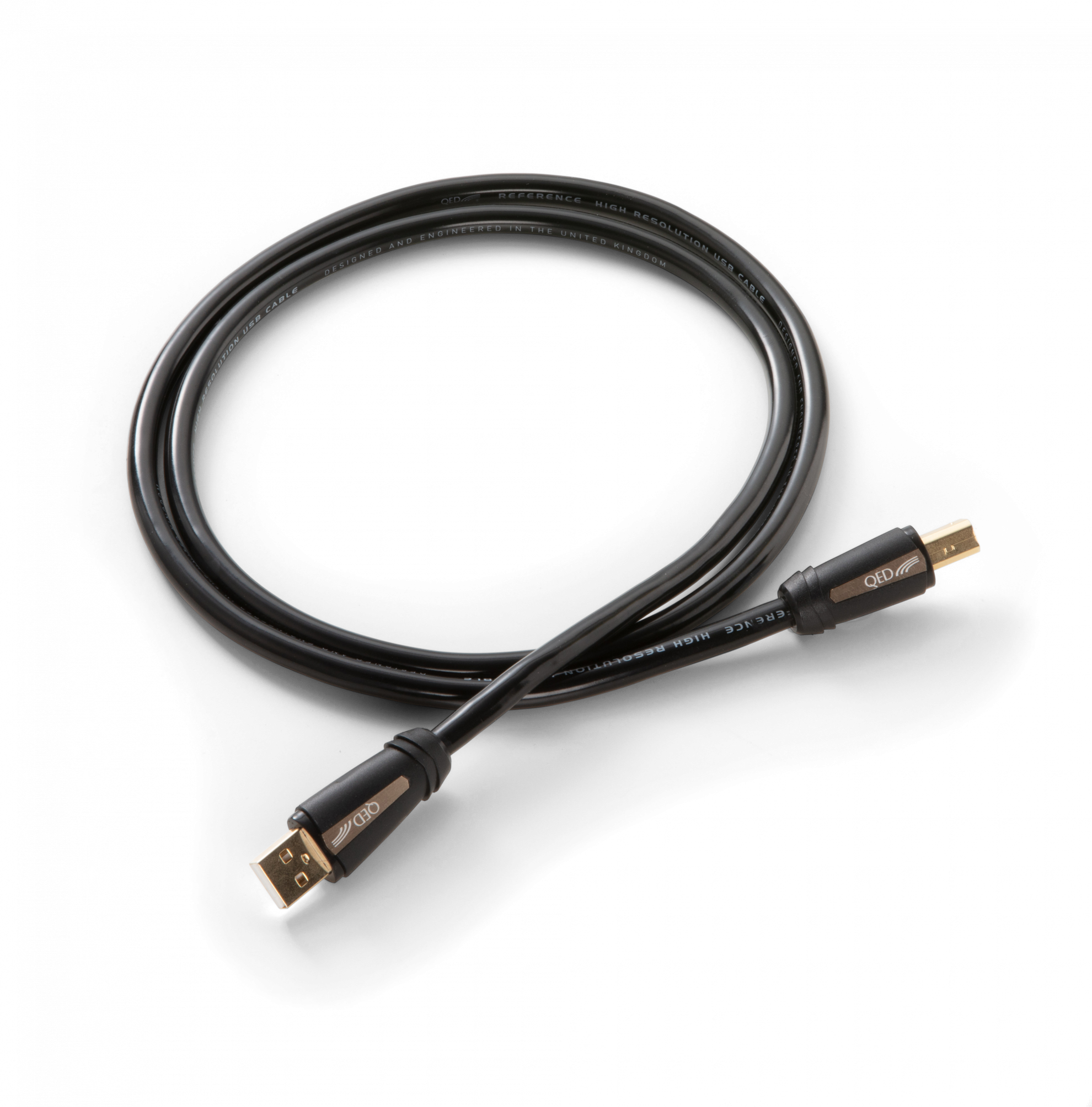 QED’s updated and improved Reference High Resolution USB cable now